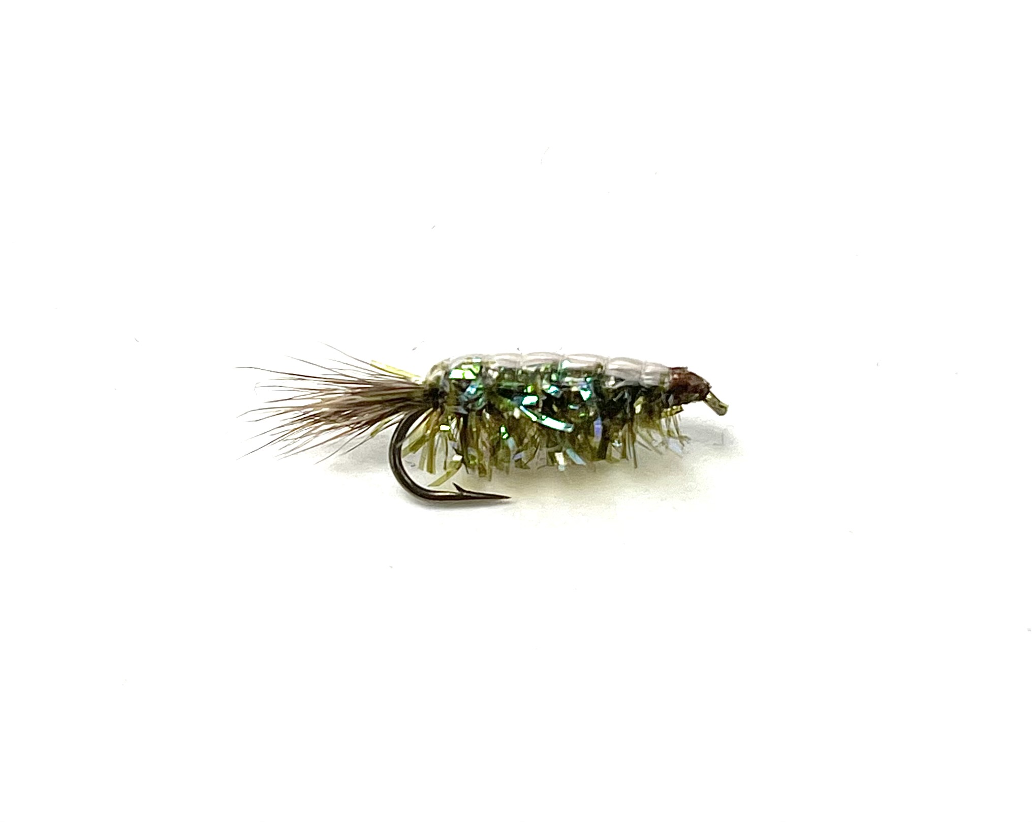 FAD Sparkle Belly Shrimp - Olive - Size 12